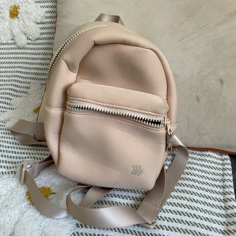 Stylish Cream Backpack for Women
